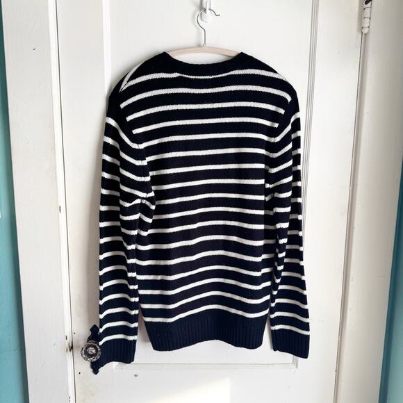 Disney x Forever 21 Men’s Striped Knit Terry Donald Duck Sweater Anniversary S - Picture 9 of 9